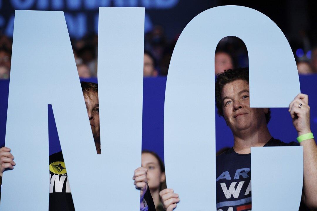 US voters in North Carolina at Harris Walz rally